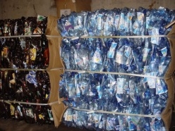 прессованные пэт бутылки